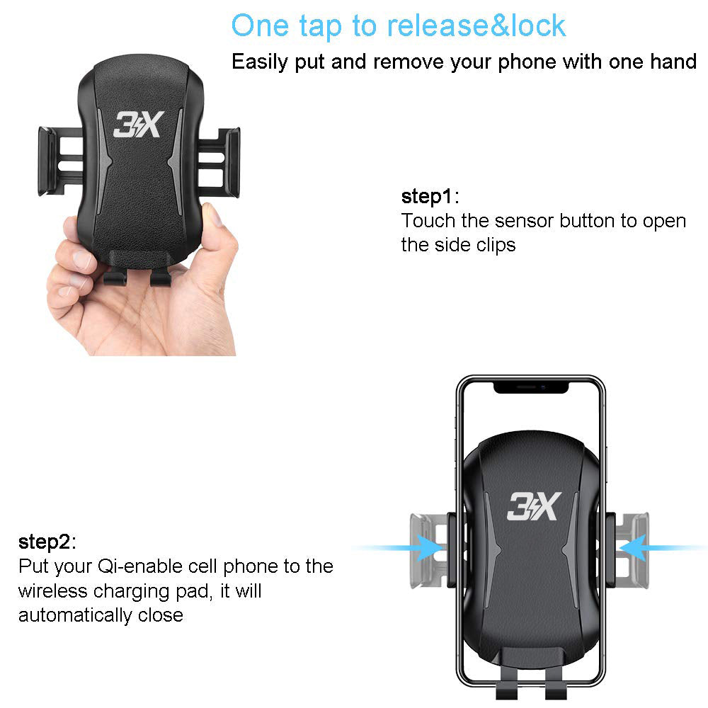 3X Wireless Car Charger – 3X Charge